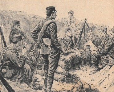 Carte Postale Au Combat (03)
