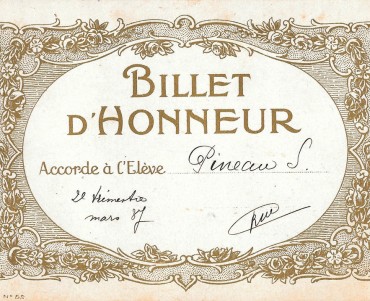 Billet d'Honneur (02)