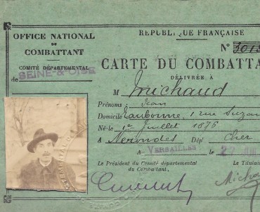 Carte du Combattant