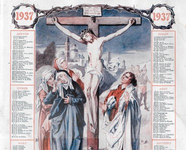 Calendrier 1937 La Croix