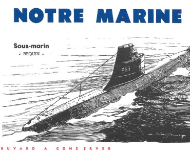 Buvard Notre Marine