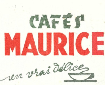 Buvard Cafés Maurice