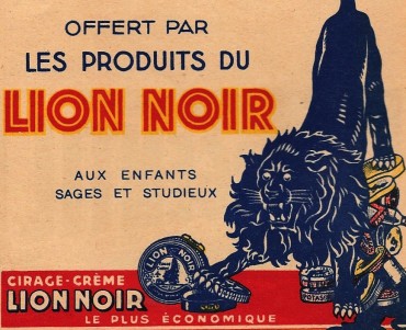 Petit cahier Lion Noir (01)