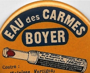 Miroir Eau de mélisse des Carmes Boyer