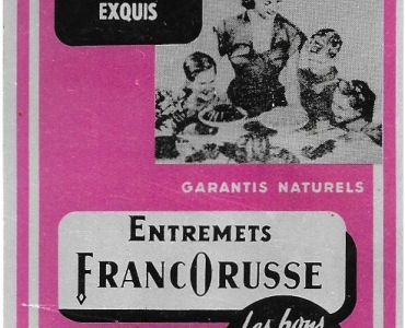 Calendrier 1963  Francorusse