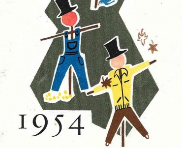 Calendrier 1954  Blizzand