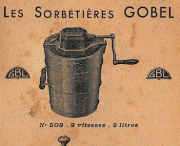Notice Gobel sorbetière