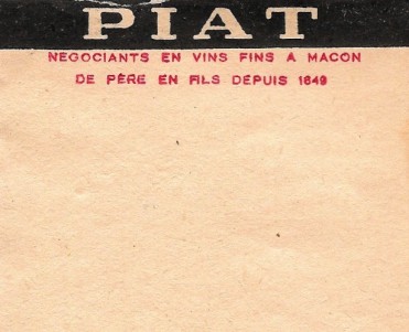 Bloc-notes Piat