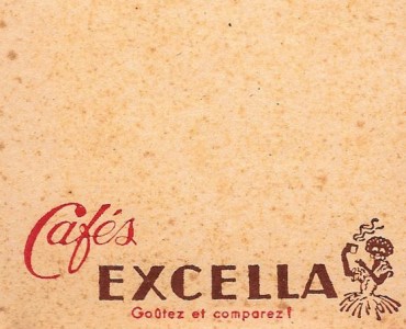 Bloc-notes Cafés Excella