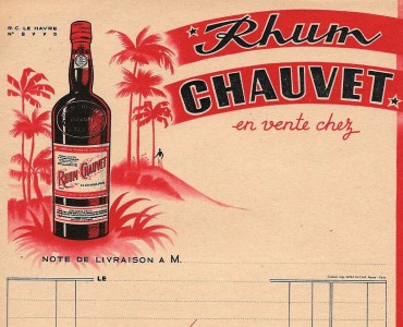 Petite facture illustrée Chauvet